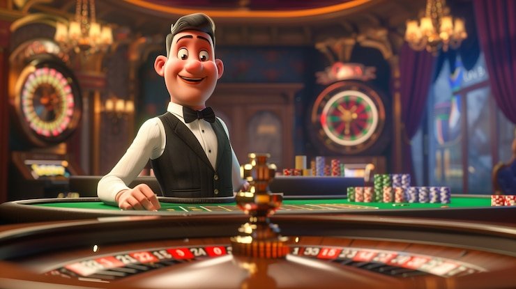 Studio live-dealer oscartogel dengan dealer profesional dan kamera multi-angle