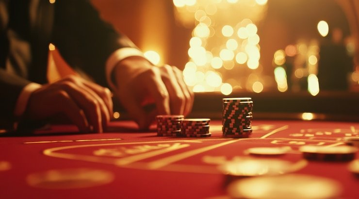 Dealer profesional oscartogel menangani permainan Kembang Kempis dalam studio HD